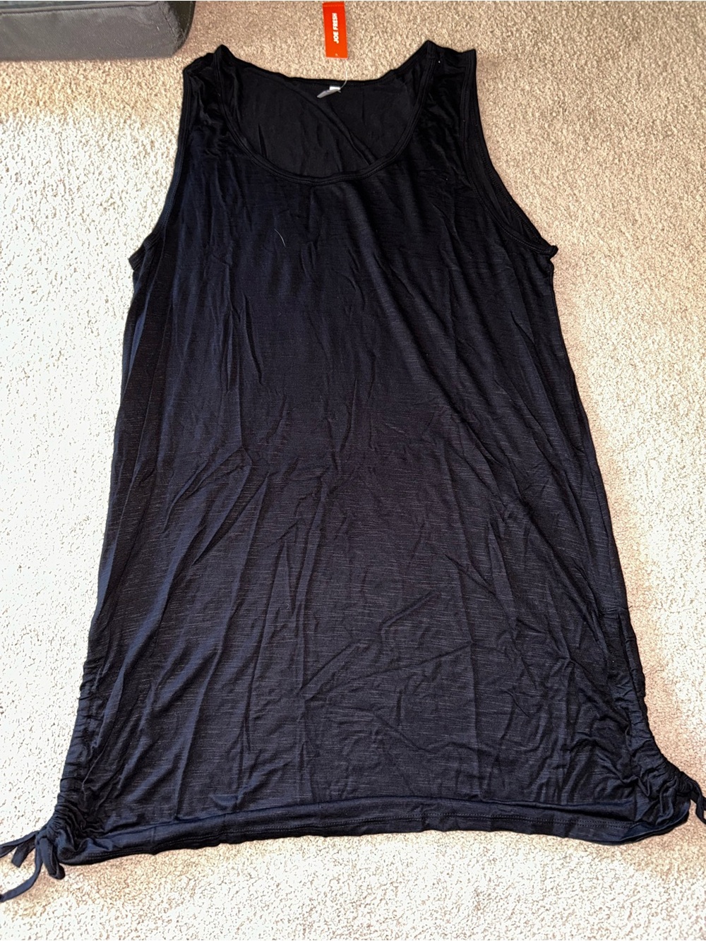 Joe Fresh Black Sleeveless Swim Suit Cover-Up